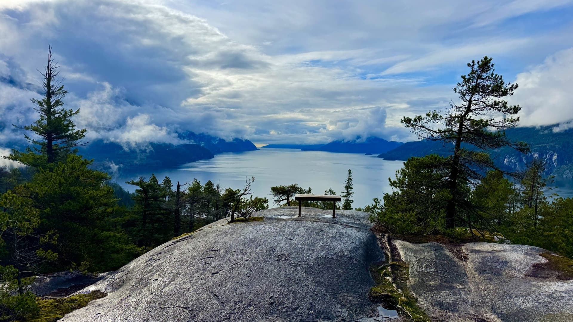 Scenic view of Squamish, BC