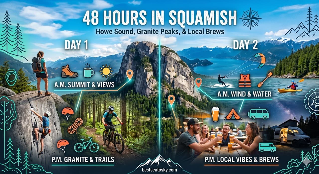48 Hours in Squamish: The Perfect Weekend Itinerary (2026)