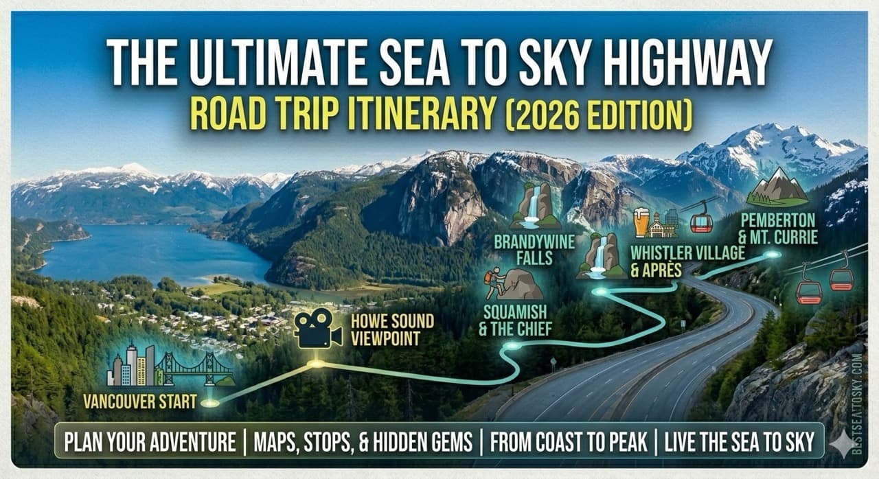 The Ultimate Sea to Sky Highway Road Trip Itinerary (2026)